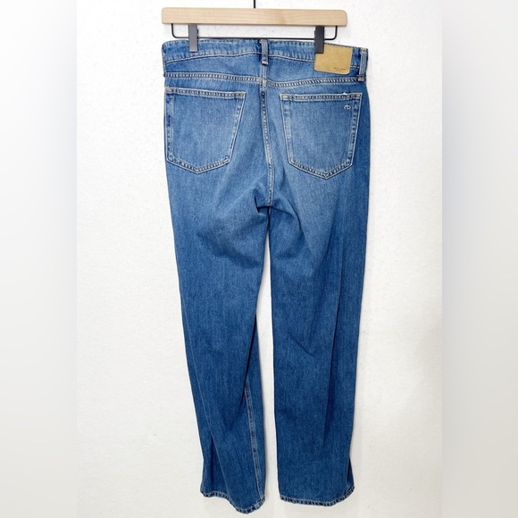 Rag & Bone Dre Low Rise Slim Boyfriend Denim Jeans Blake Cotton Size 27 - Picture 6 of 12